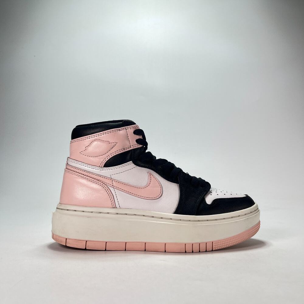 Air Jordan 1 Elevate High Black Toe Atmosphere Sneakers DN3253-061 Womens Size 6
